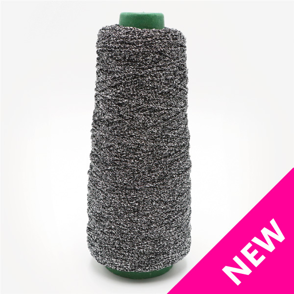 銀・黒ラメ 100ｇ巻